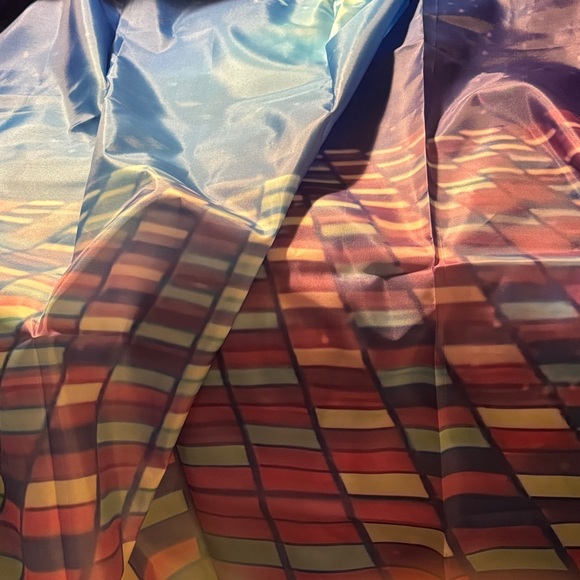 Colorful Geometric Patterned Backdrop - Picture 2 of 2